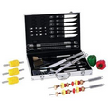31 PC Stainless Steel Barbeque Set